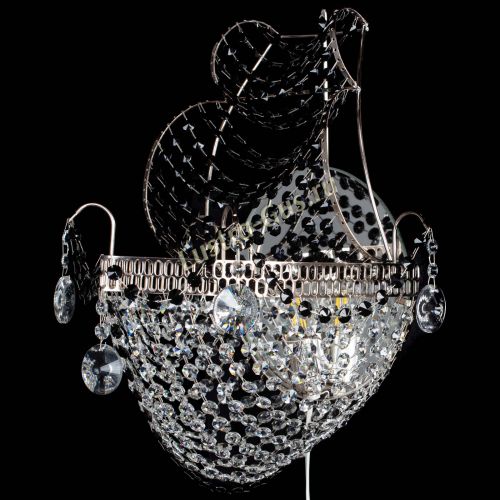 Бра Парусник №1 черная в Магнитогорске Бра Парусник №1 черная в Магнитогорске