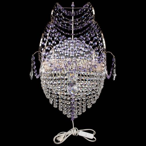 Бра Парусник №1 фиолетовая в Магнитогорске Гусь Хрустальный