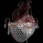 Бра Парусник №1 красная