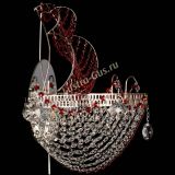 Бра Парусник №1 красная в Магнитогорске