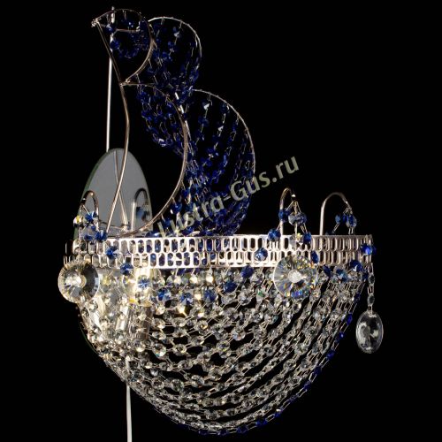 Бра Парусник №1 синяя в Магнитогорске Гусь Хрустальный