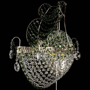  Бра Парусник №1 зеленая