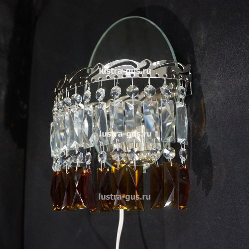 Бра Анжелика Боллеро цветная в Магнитогорске Гусь Хрустальный