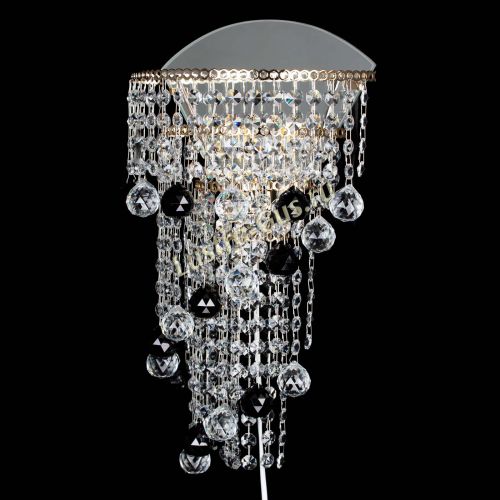 Бра Пирамида №3 черная в Магнитогорске Гусь Хрустальный