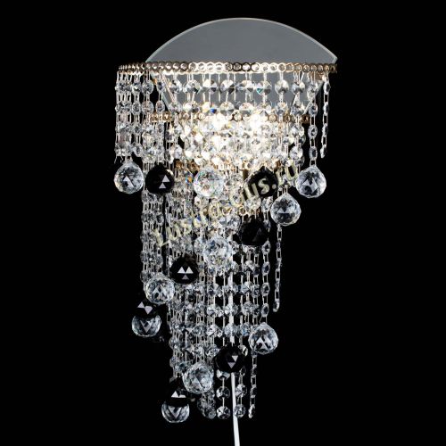 Бра Пирамида №3 черная в Магнитогорске Гусь Хрустальный