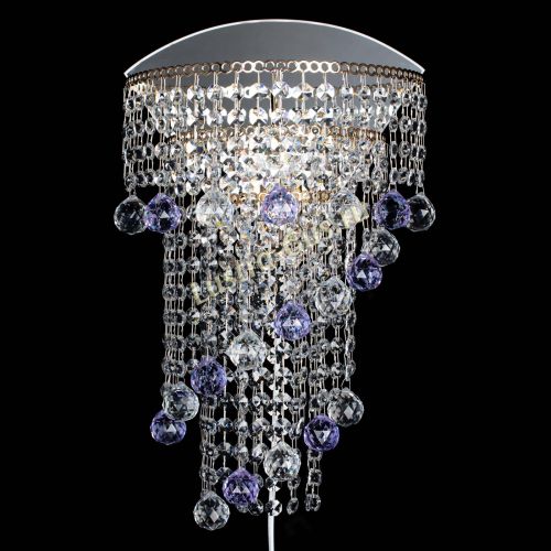 Бра Пирамида №3 фиолетовая в Магнитогорске Гусь Хрустальный