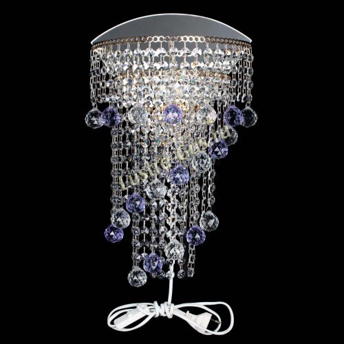 Бра Пирамида №3 фиолетовая в Магнитогорске Гусь Хрустальный