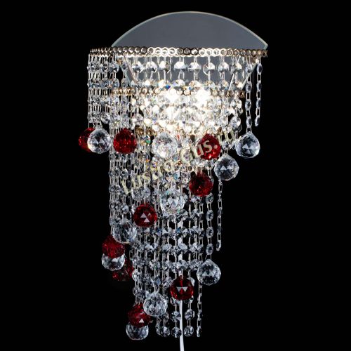 Бра Пирамида №3 красная в Магнитогорске Гусь Хрустальный