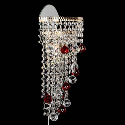 Бра Пирамида №3 красная в Магнитогорске Гусь Хрустальный