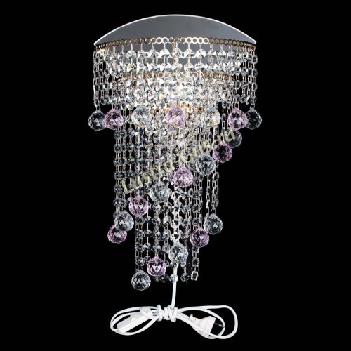 Бра Пирамида №3 розовая в Магнитогорске Гусь Хрустальный