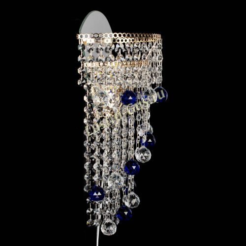 Бра Пирамида №3 синяя в Магнитогорске Гусь Хрустальный