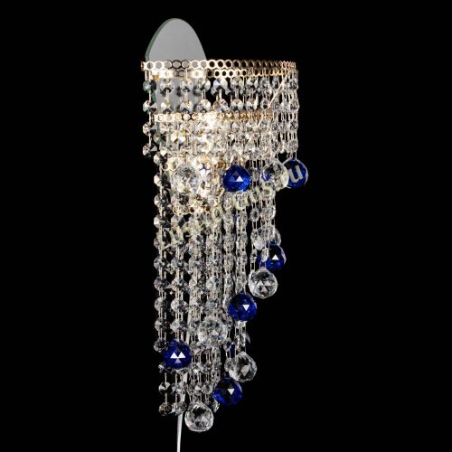 Бра Пирамида №3 синяя в Магнитогорске Гусь Хрустальный