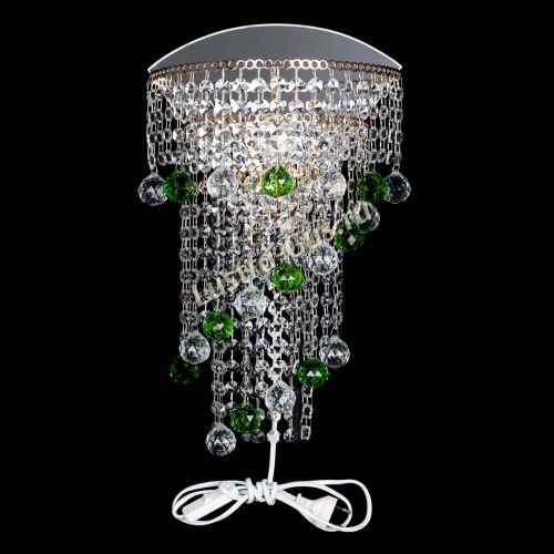 Бра Пирамида №3 зеленая в Магнитогорске Гусь Хрустальный