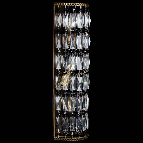 Бра Прямоугольник пластинка под бронзу Черная в Магнитогорске Гусь Хрустальный