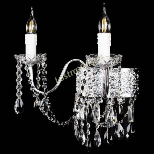 Бра Свеча Восток №2 черная в Магнитогорске Гусь Хрустальный