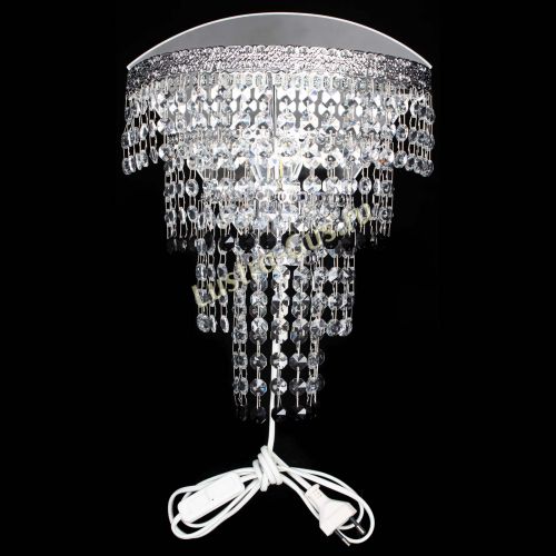 Бра Токката оптикон черная в Магнитогорске Гусь Хрустальный