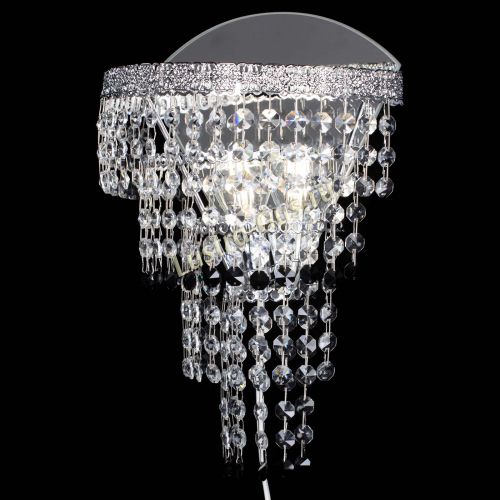 Бра Токката оптикон черная в Магнитогорске Гусь Хрустальный