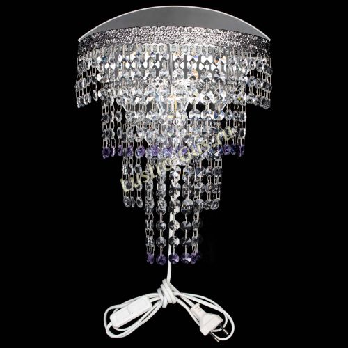 Бра Токката оптикон фиолетовая в Магнитогорске Гусь Хрустальный