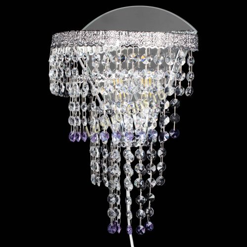 Бра Токката оптикон фиолетовая в Магнитогорске Гусь Хрустальный