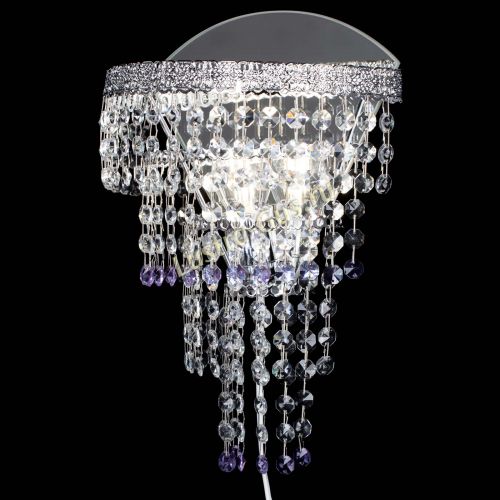 Бра Токката оптикон фиолетовая в Магнитогорске Гусь Хрустальный