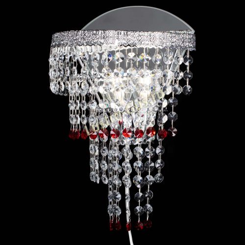 Бра Токката оптикон красная в Магнитогорске Гусь Хрустальный