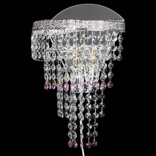 Бра Токката оптикон розовая в Магнитогорске Гусь Хрустальный