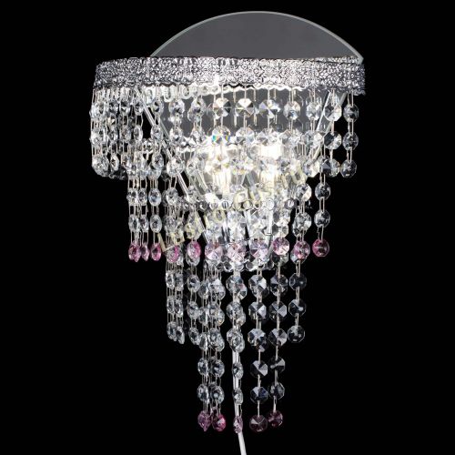 Бра Токката оптикон розовая в Магнитогорске Гусь Хрустальный