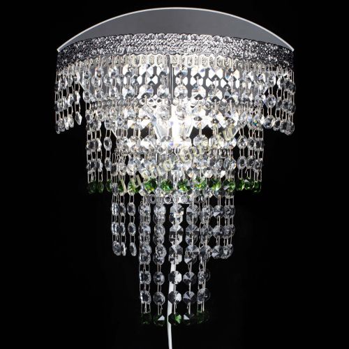 Бра Токката оптикон зеленая в Магнитогорске Гусь Хрустальный