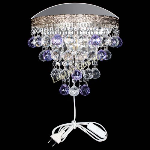 Бра Токката пирамида шар 30 фиолетовая в Магнитогорске Гусь Хрустальный