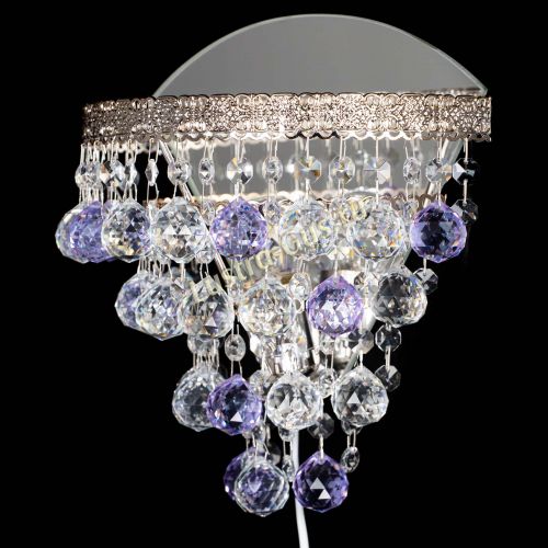 Бра Токката пирамида шар 30 фиолетовая в Магнитогорске Гусь Хрустальный