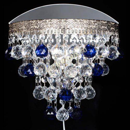 Бра Токката пирамида шар 30 синяя в Магнитогорске Гусь Хрустальный