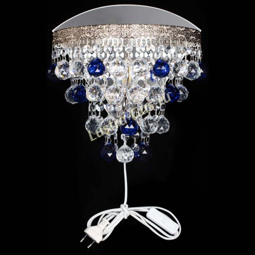 Бра Токката пирамида шар 30 синяя в Магнитогорске Гусь Хрустальный