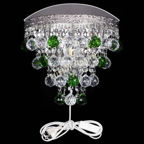 Бра Токката пирамида шар 30 зеленая в Магнитогорске Гусь Хрустальный