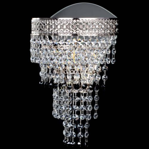 Бра Венеция Капель оптикон черная в Магнитогорске Гусь Хрустальный