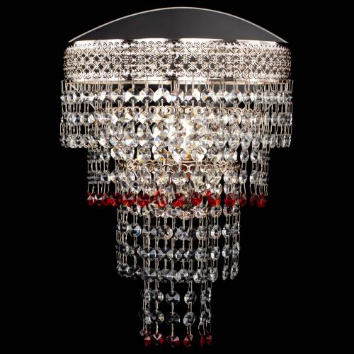 Бра Венеция Капель оптикон красная в Магнитогорске Гусь Хрустальный