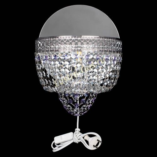 Бра Венеция оптикон фиолетовая в Магнитогорске Гусь Хрустальный