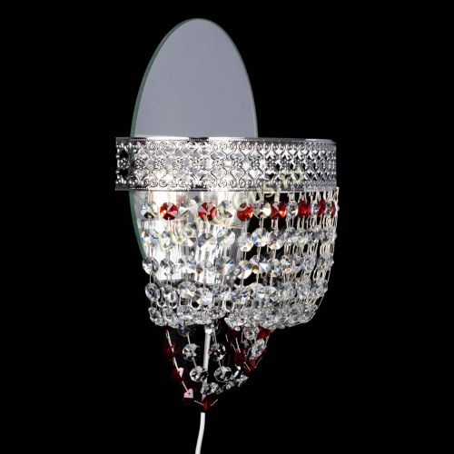 Бра Венеция оптикон красная в Магнитогорске Гусь Хрустальный
