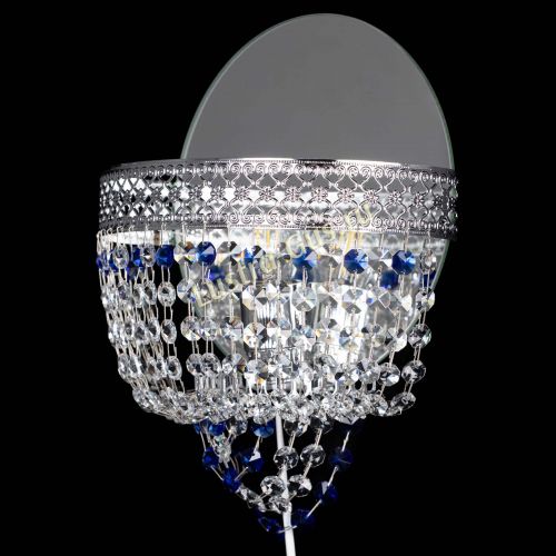 Бра Венеция оптикон синяя в Магнитогорске Гусь Хрустальный