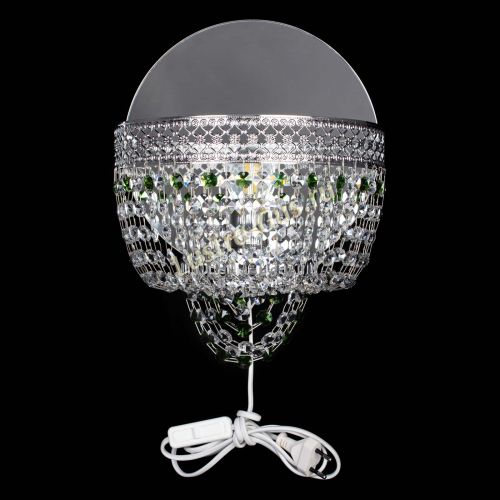 Бра Венеция оптикон зеленая в Магнитогорске Гусь Хрустальный