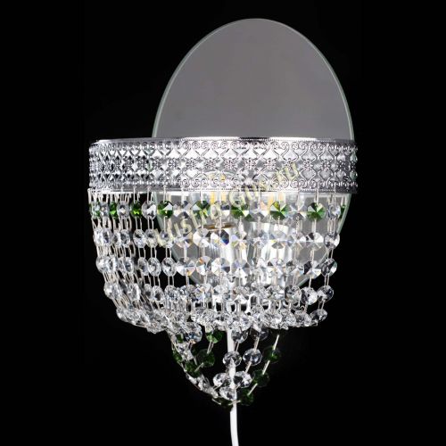 Бра Венеция оптикон зеленая в Магнитогорске Гусь Хрустальный