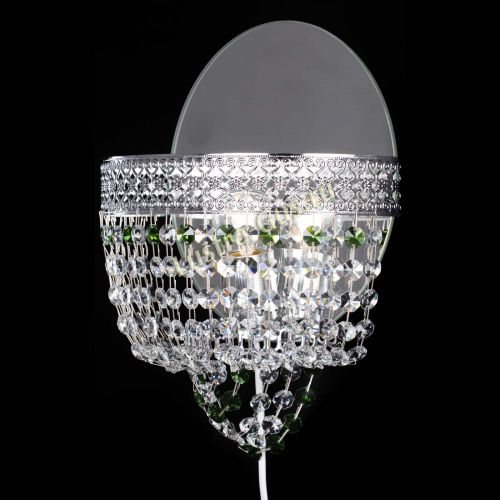 Бра Венеция оптикон зеленая в Магнитогорске Гусь Хрустальный