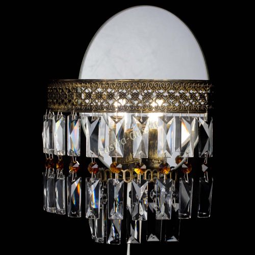 Бра Венеция Пластинка под бронзу Чайная в Магнитогорске Гусь Хрустальный