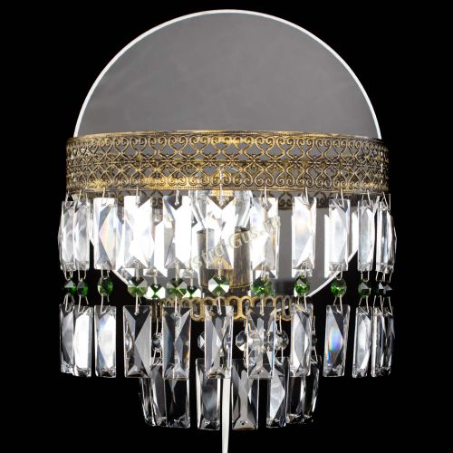 Бра Венеция Пластинка под бронзу Зеленая в Магнитогорске Бра Венеция Пластинка под бронзу Зеленая в Магнитогорске