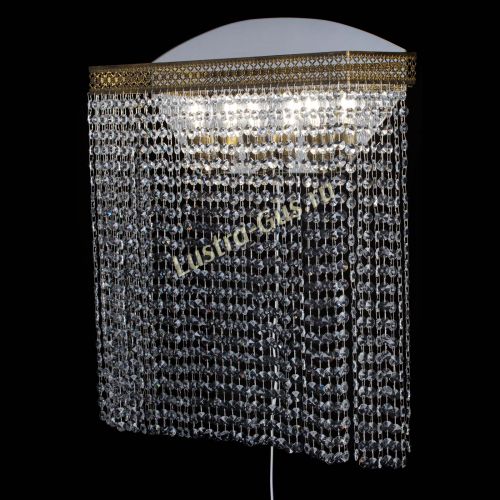 Бра Венеция Прямоугольник оптикон №2 под бронзу в Магнитогорске Гусь Хрустальный