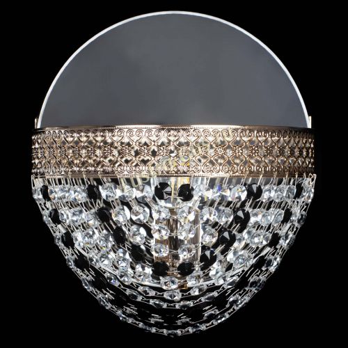 Бра Венеция Сетка черная в Магнитогорске Гусь Хрустальный