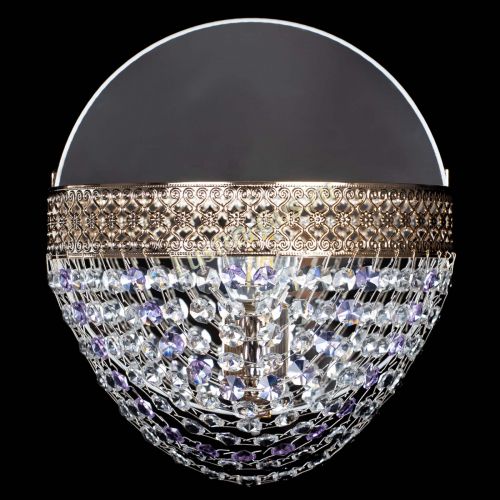 Бра Венеция Сетка фиолетовая в Магнитогорске Гусь Хрустальный