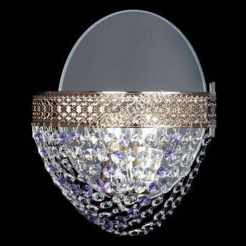 Бра Венеция Сетка фиолетовая в Магнитогорске Гусь Хрустальный