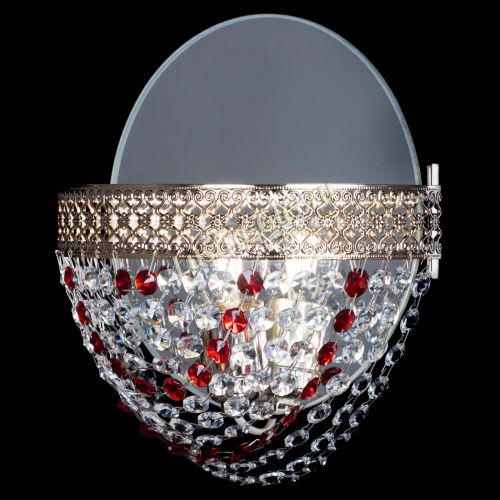 Бра Венеция Сетка красная в Магнитогорске Гусь Хрустальный