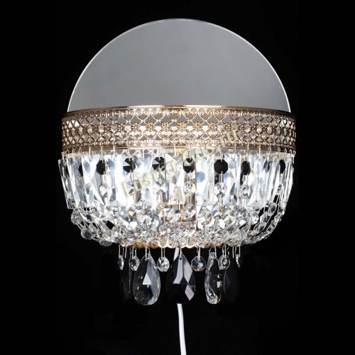 Бра Венеция черная в Магнитогорске Гусь Хрустальный