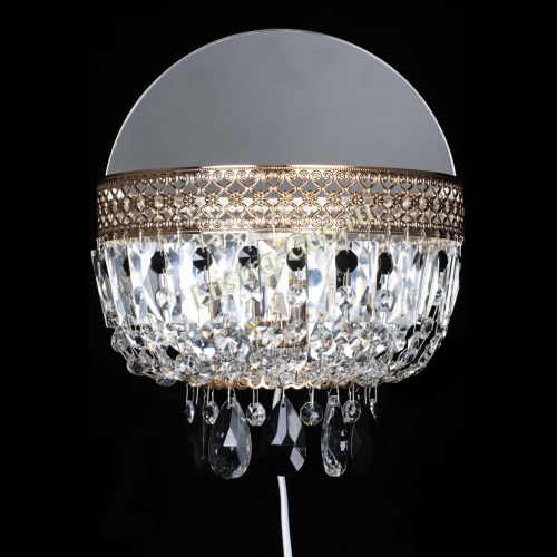 Бра Венеция черная в Магнитогорске Гусь Хрустальный